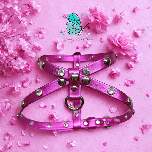 Pettorina in vera pelle