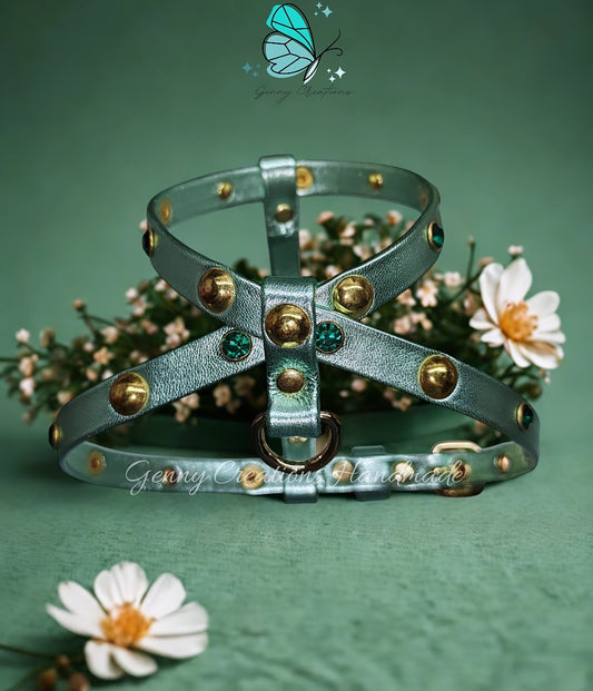 Pettorina in vera pelle